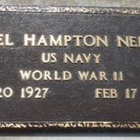 Buel Hampton NEECE (VETERAN WWII)