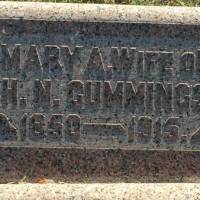 Mary A CUMMINGS