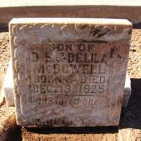 Infant Son MCDOWELL